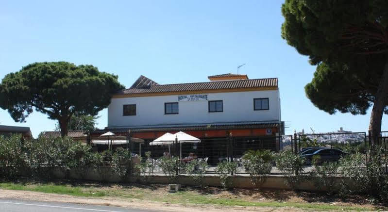 Hotel Restaurante La Plata Arcos de la Frontera Exterior photo